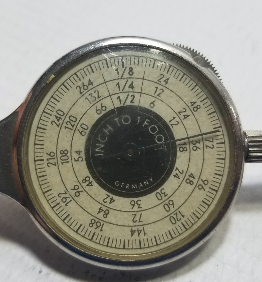 OSMANLI DÖNEMİ ÇOK NADİR HARİTA MESAFEÖLÇER