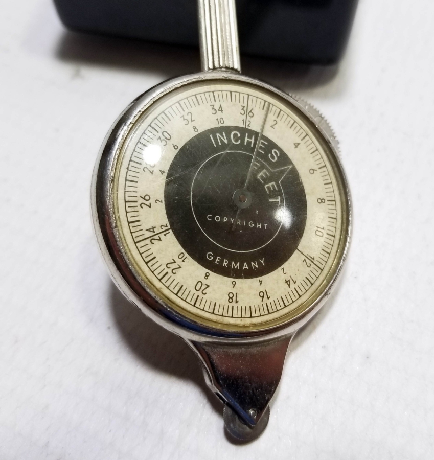 OSMANLI DÖNEMİ ÇOK NADİR HARİTA MESAFEÖLÇER