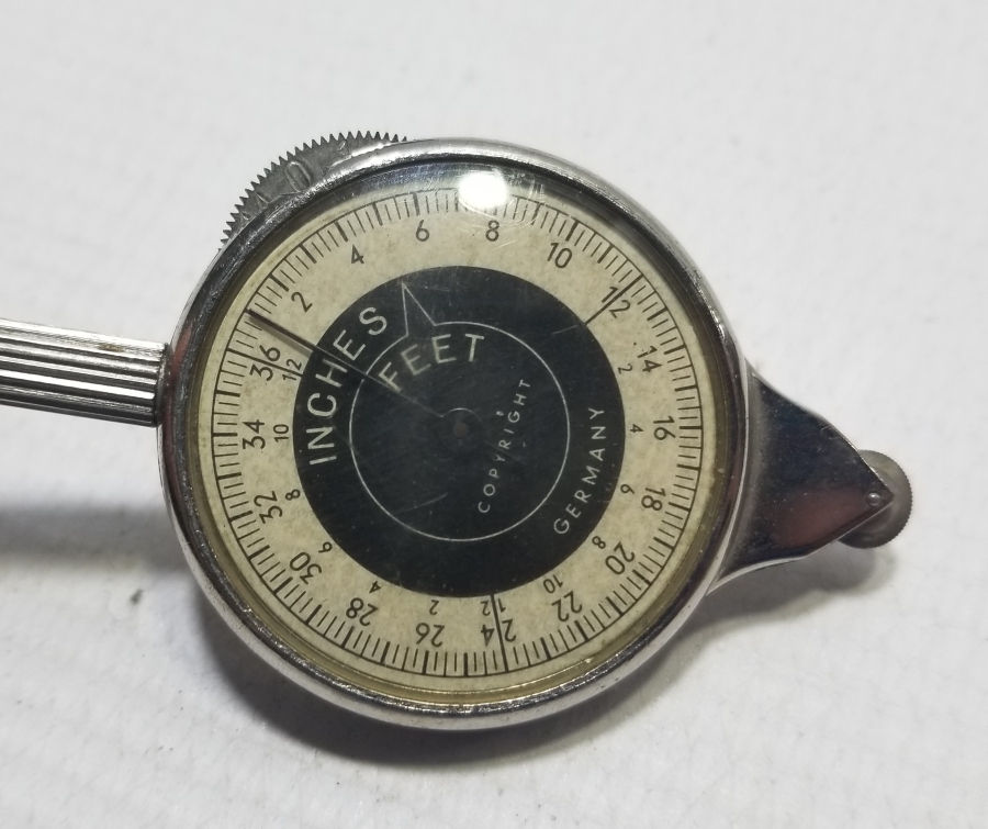 OSMANLI DÖNEMİ ÇOK NADİR HARİTA MESAFEÖLÇER