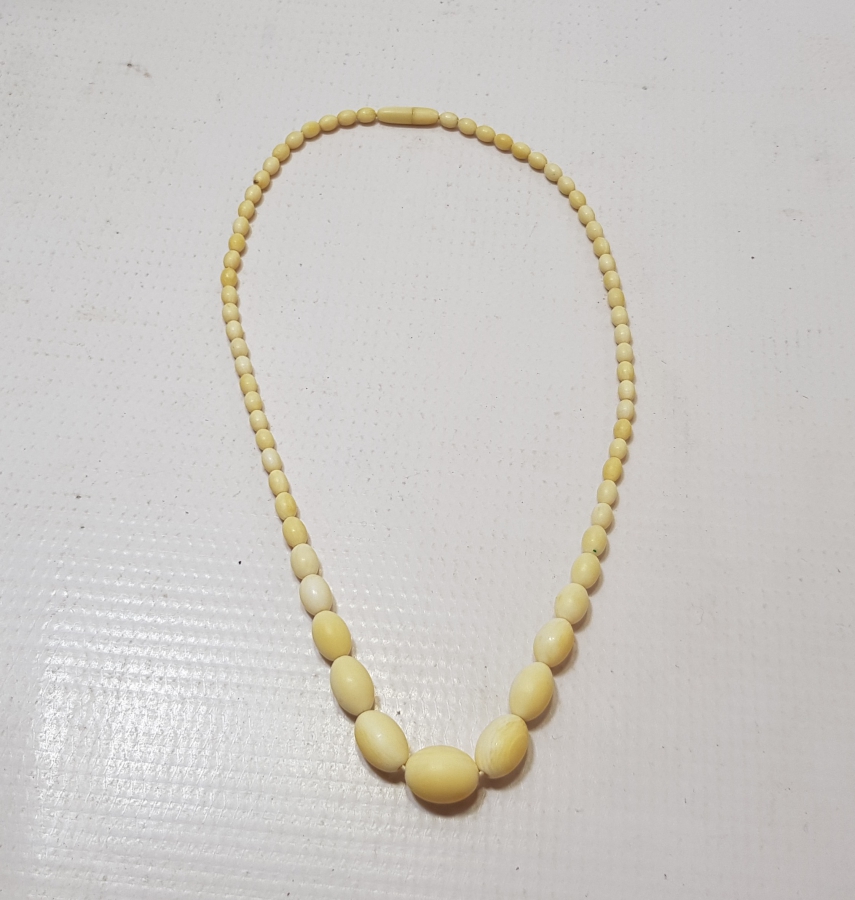 SU DAMLASI MODELİ OSMANLI DÖNEMİ FİLDİŞİ GERDANLIK