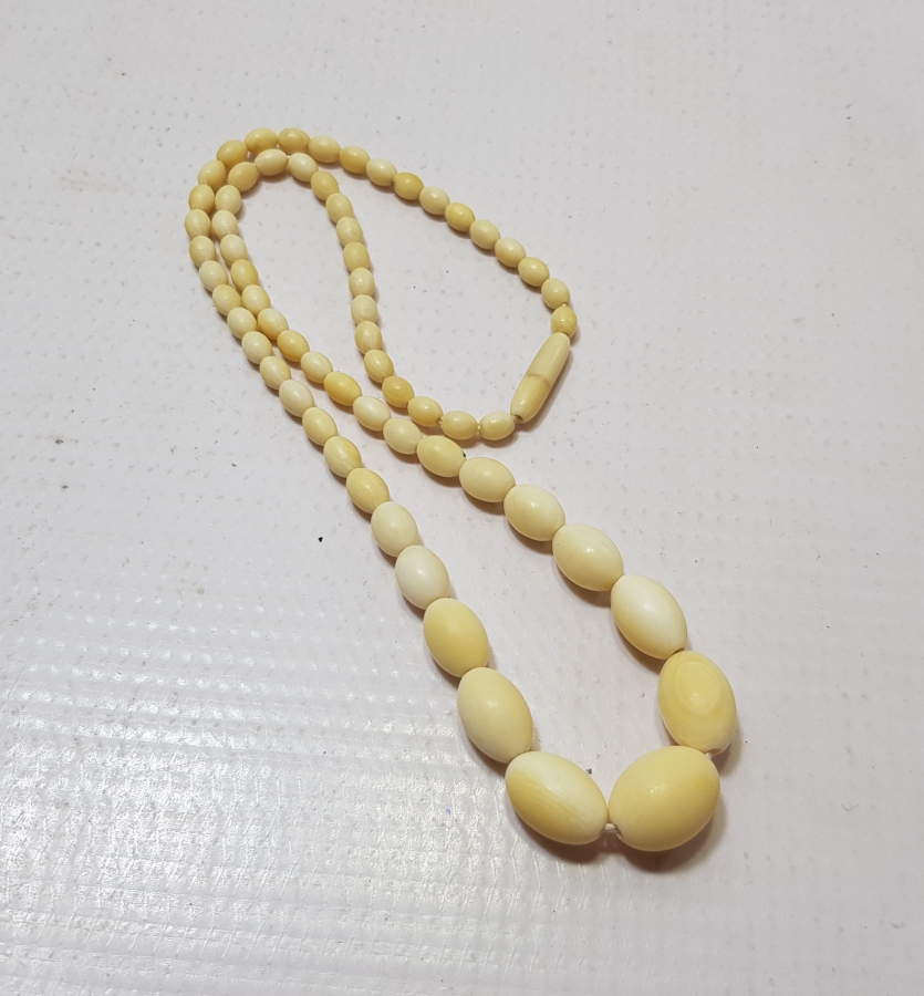 SU DAMLASI MODELİ OSMANLI DÖNEMİ FİLDİŞİ GERDANLIK