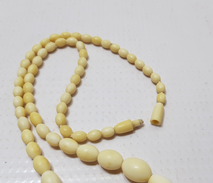 SU DAMLASI MODELİ OSMANLI DÖNEMİ FİLDİŞİ GERDANLIK