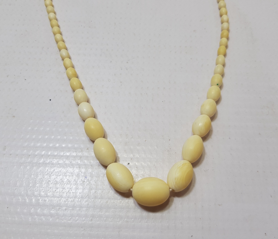 SU DAMLASI MODELİ OSMANLI DÖNEMİ FİLDİŞİ GERDANLIK