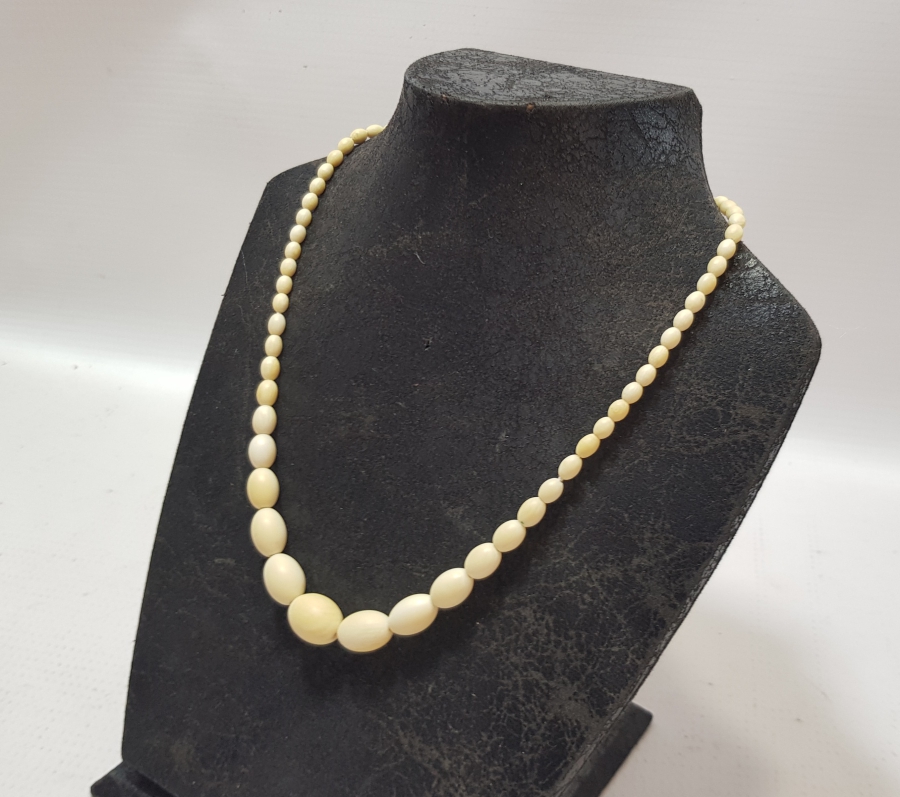 SU DAMLASI MODELİ OSMANLI DÖNEMİ FİLDİŞİ GERDANLIK