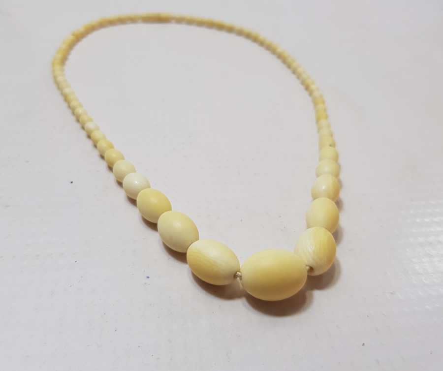 SU DAMLASI MODELİ OSMANLI DÖNEMİ FİLDİŞİ GERDANLIK