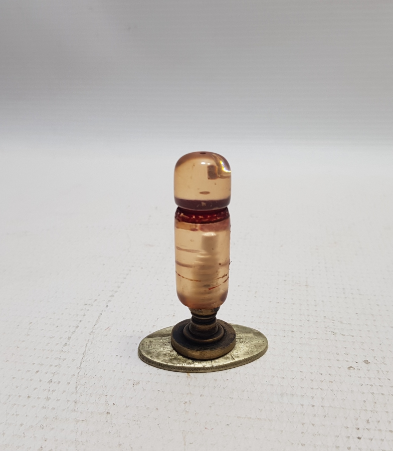 ÜZERİNDE OSMANLICA MÜDÜRİYET YAZILI TAMAMLANMAMIŞ MÜHÜR