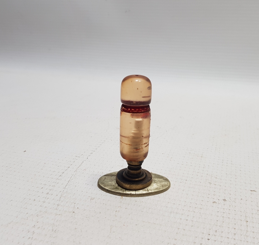 ÜZERİNDE OSMANLICA MÜDÜRİYET YAZILI TAMAMLANMAMIŞ MÜHÜR