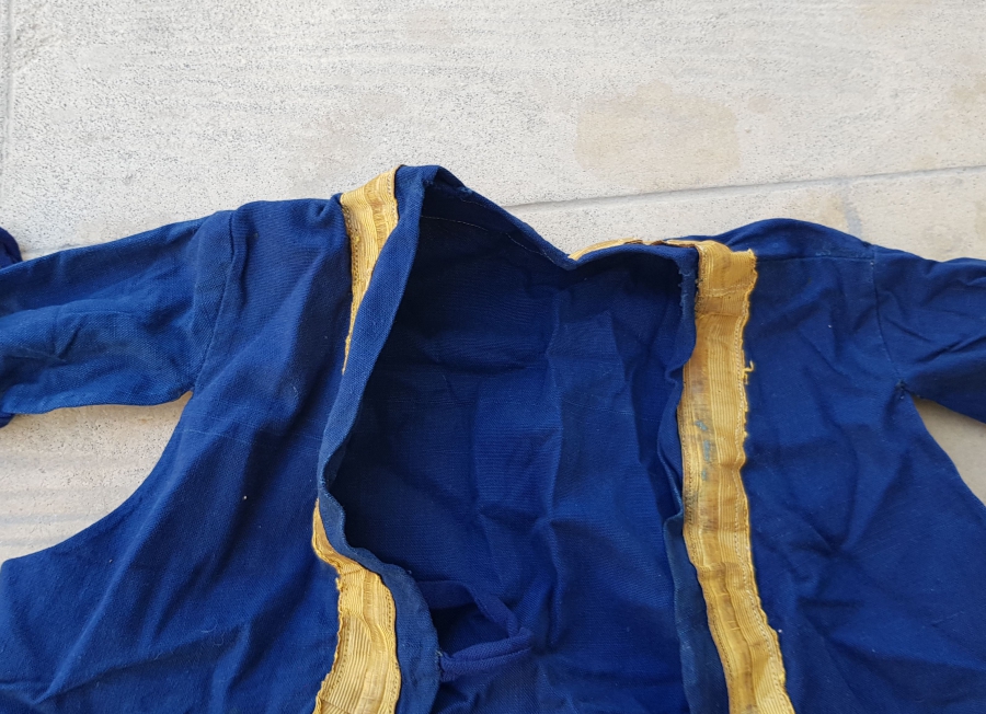 SIRMA İŞÇİLİKLİ OSMANLI DÖNEMİ NADİR SÜNNET KIYAFETİ