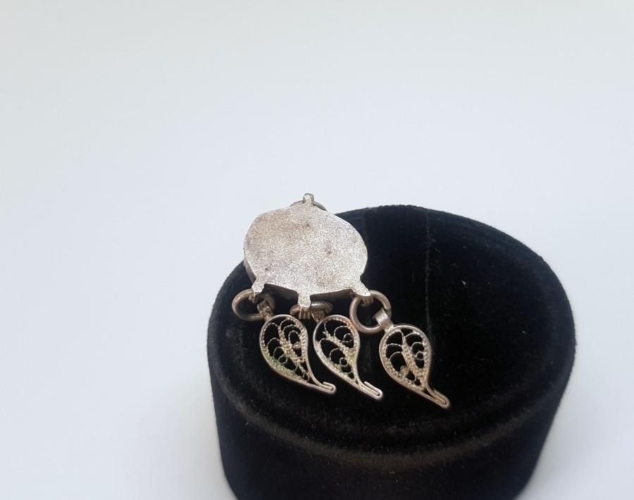 AKİK TAŞLI VE TELKARİ İŞÇİLİKLİ OSMANLI DÖNEMİ KOLYE