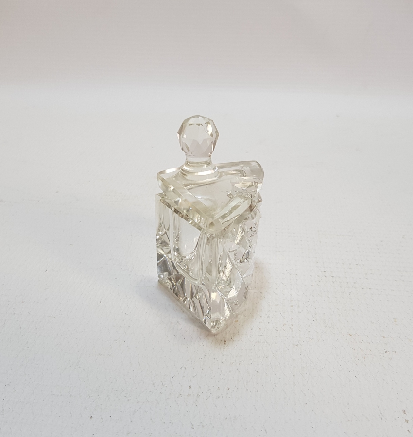 KRİSTAL KESME İŞÇİLİKLİ ANTİKA KAPAKLI HOKKA