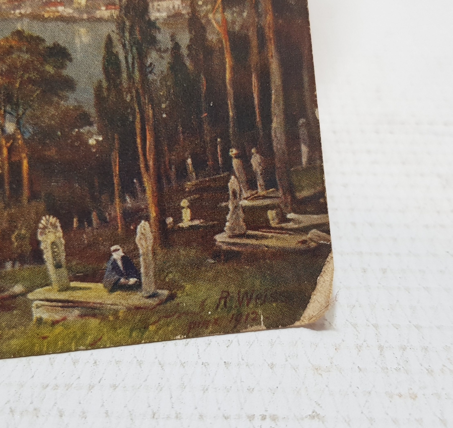 BOĞAZ GÖRSELLİ OSMANLI DÖNEMİ KARTPOSTAL