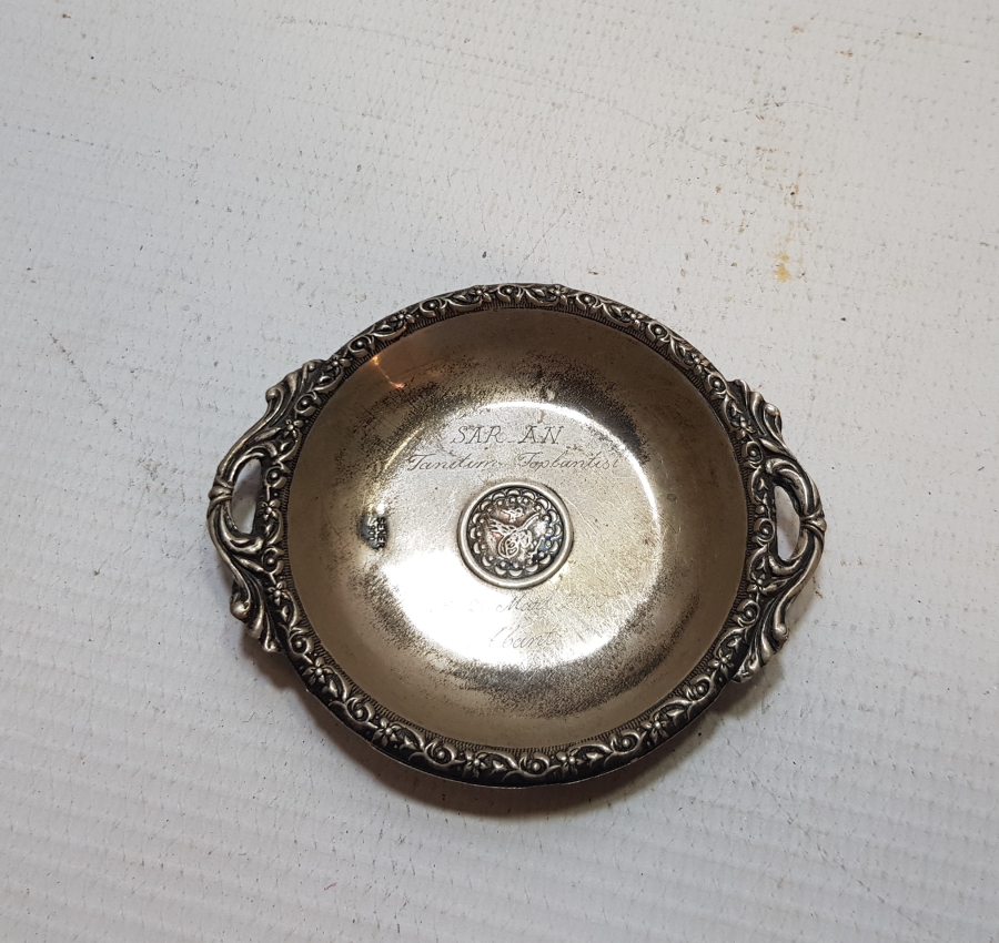 KABARTMA İŞÇİLİKLİ GÜMÜŞ HATIRA İKRAMLIK