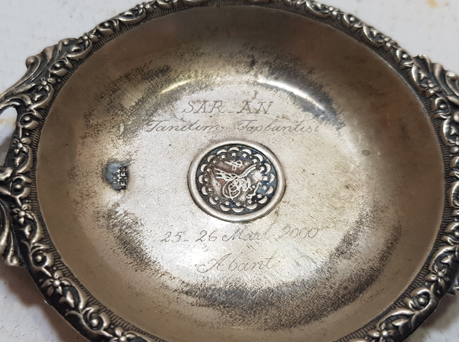 KABARTMA İŞÇİLİKLİ GÜMÜŞ HATIRA İKRAMLIK