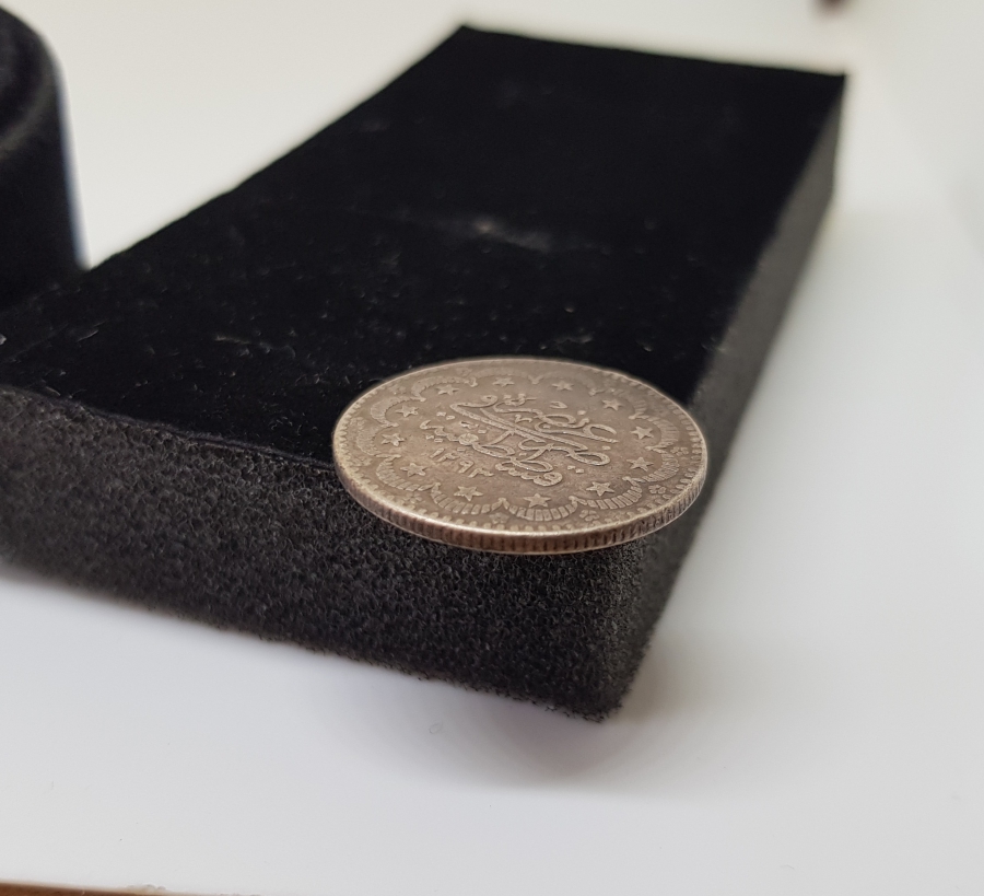 SULTAN ABDÜLHAMİD HAN DÖNEMİ GÜMÜŞ 5 KURUŞ PARA