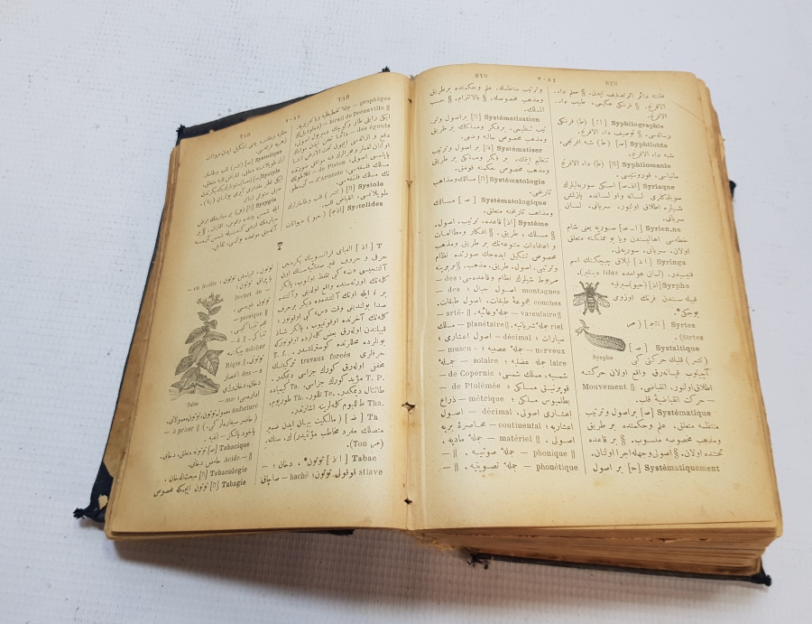 OSMANLI DÖNEMİ FRANSIZCA - OSMANLICA DEV BOY SÖZLÜK