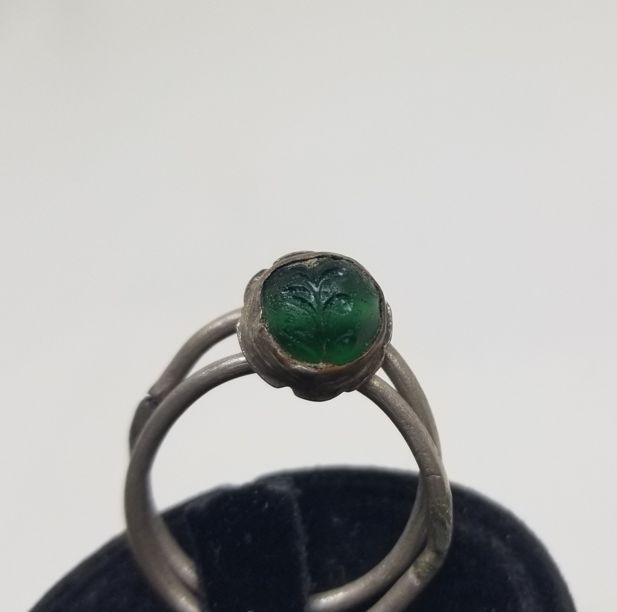 ÜZERİ HAYAT AĞAÇLI EL YAPIMI OSMANLI DÖNEMİ YÜZÜK