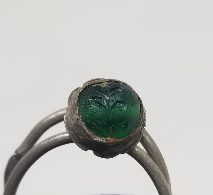 ÜZERİ HAYAT AĞAÇLI EL YAPIMI OSMANLI DÖNEMİ YÜZÜK