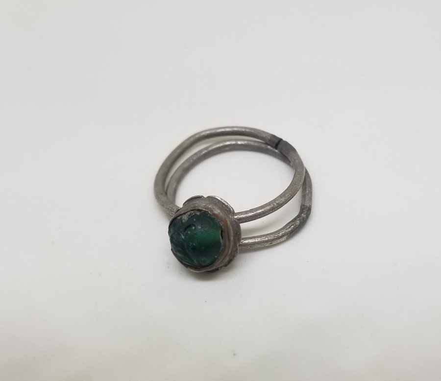 ÜZERİ HAYAT AĞAÇLI EL YAPIMI OSMANLI DÖNEMİ YÜZÜK