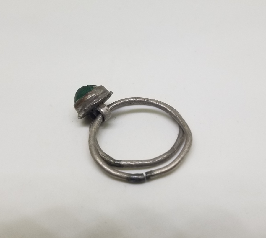 ÜZERİ HAYAT AĞAÇLI EL YAPIMI OSMANLI DÖNEMİ YÜZÜK