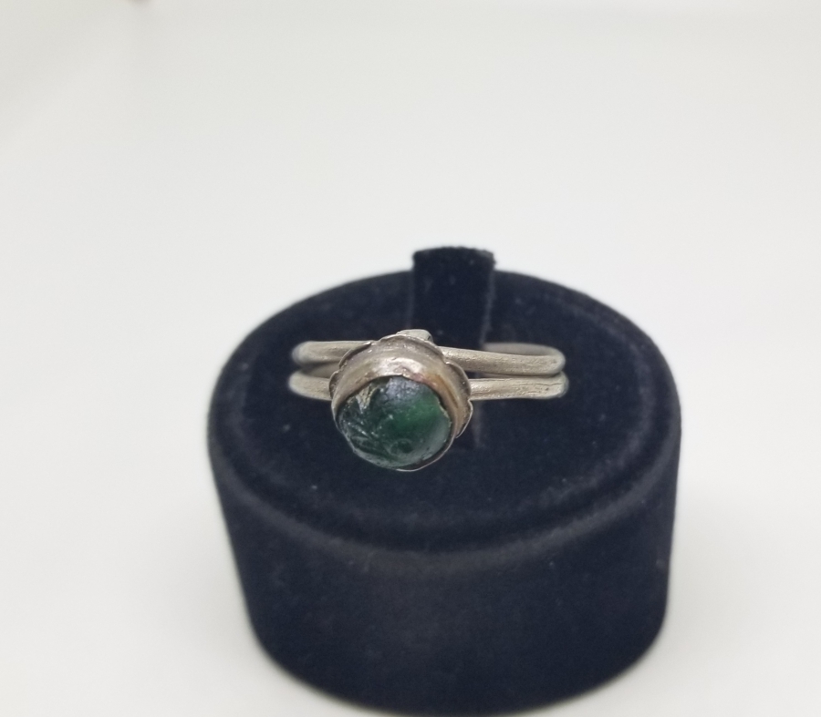 ÜZERİ HAYAT AĞAÇLI EL YAPIMI OSMANLI DÖNEMİ YÜZÜK