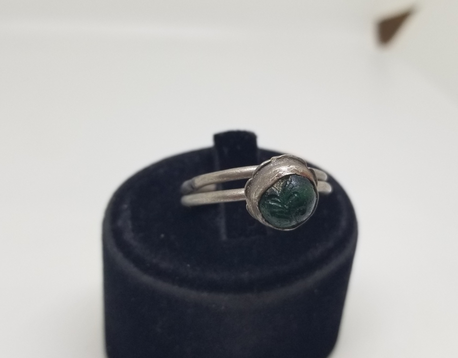 ÜZERİ HAYAT AĞAÇLI EL YAPIMI OSMANLI DÖNEMİ YÜZÜK