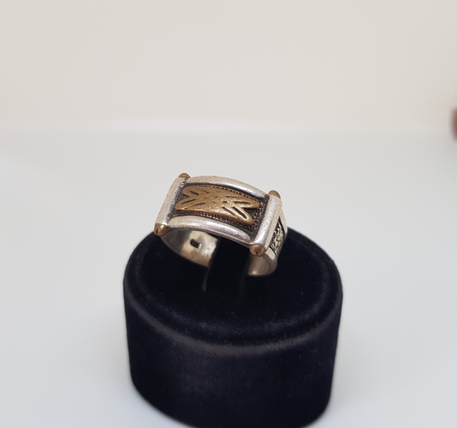 KABARTMA İŞÇİLİKLİ GÜMÜŞ YÜZÜK