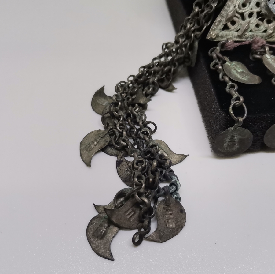 KABARTMA İŞÇİLİKLİ OSMANLI DÖNEMİ KAZ AYAĞI AŞIRET SİMGELİ FES SÜSÜ