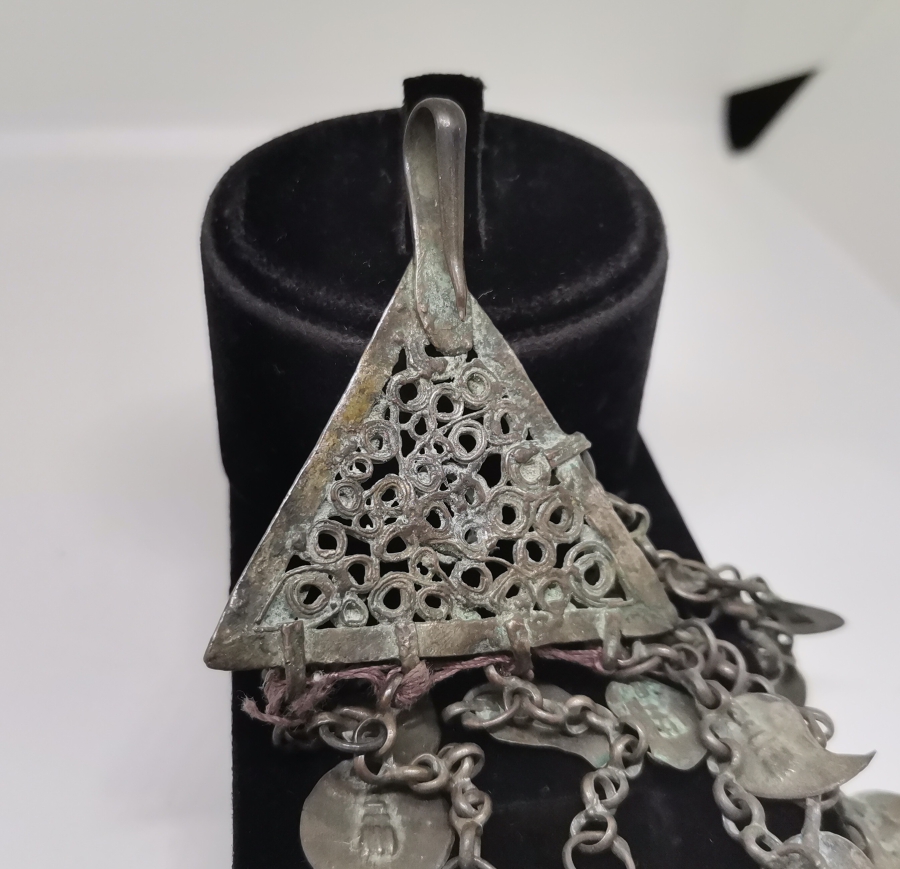 KABARTMA İŞÇİLİKLİ OSMANLI DÖNEMİ KAZ AYAĞI AŞIRET SİMGELİ FES SÜSÜ