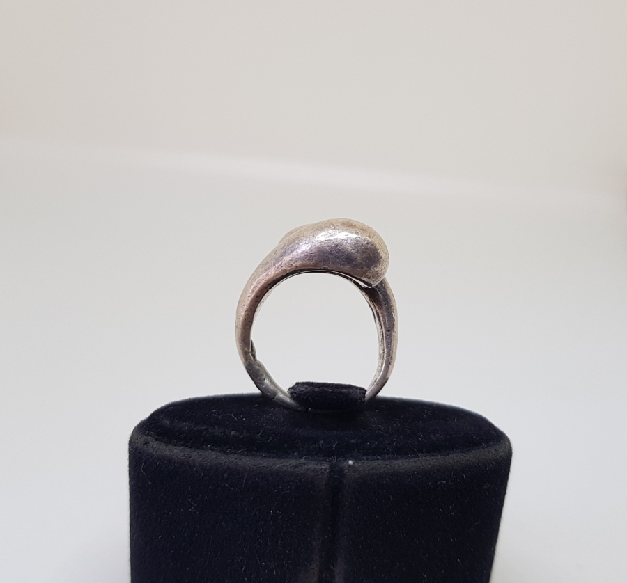 KABARTMA İŞÇİLİKLİ ÖZEL YAPIM GÜMÜŞ YÜZÜK