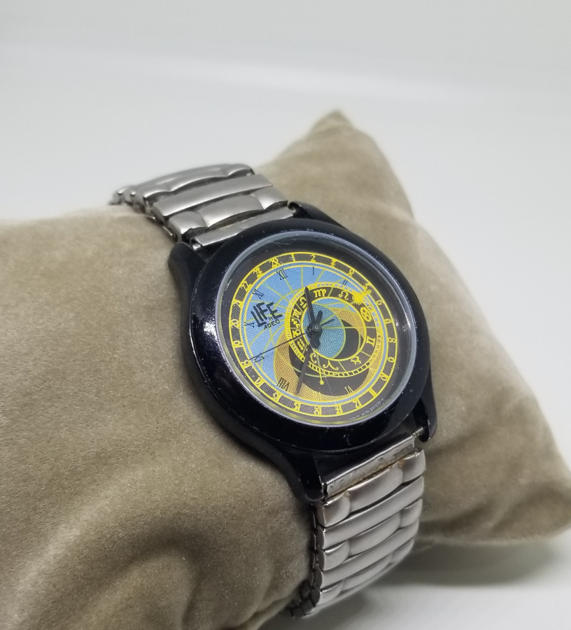 RENKLİ KADRAN OTOMATİK ANTİKA KOL SAATİ