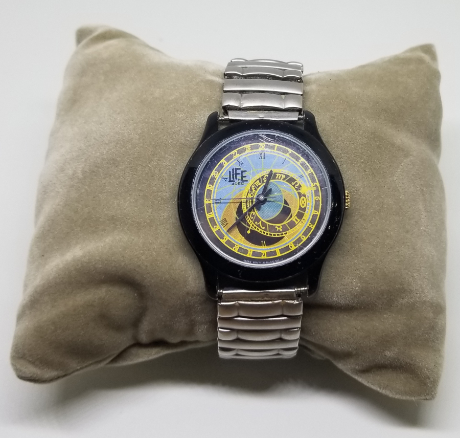 RENKLİ KADRAN OTOMATİK ANTİKA KOL SAATİ