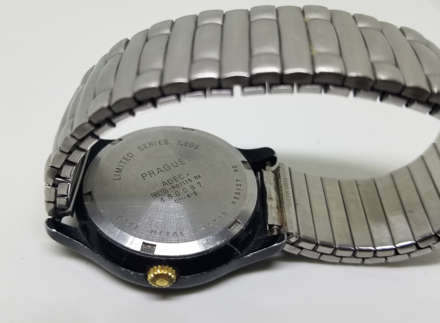 RENKLİ KADRAN OTOMATİK ANTİKA KOL SAATİ