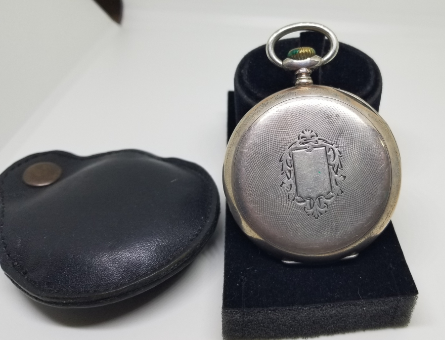 GÜMÜŞ KASA ANTİKA CEP SAATİ