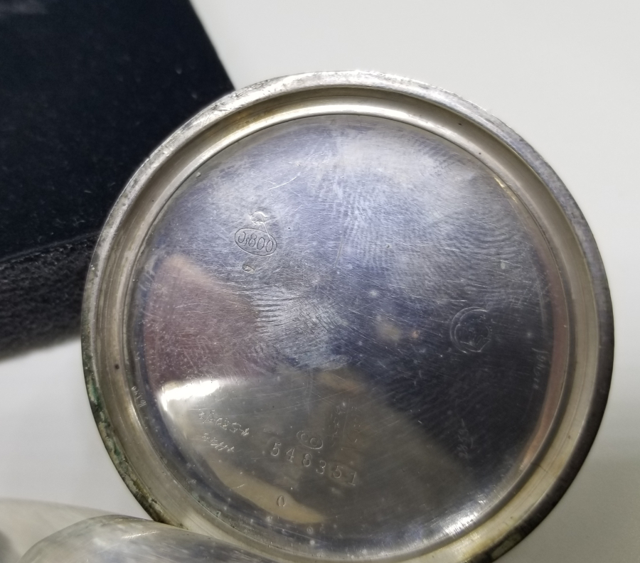 GÜMÜŞ KASA ANTİKA CEP SAATİ