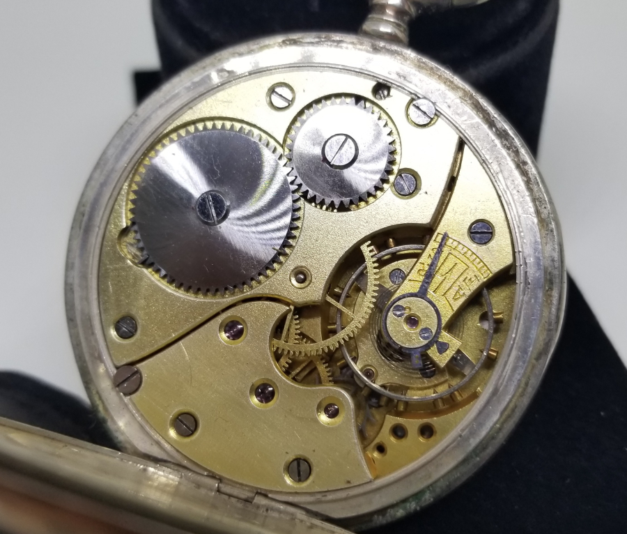 GÜMÜŞ KASA ANTİKA CEP SAATİ