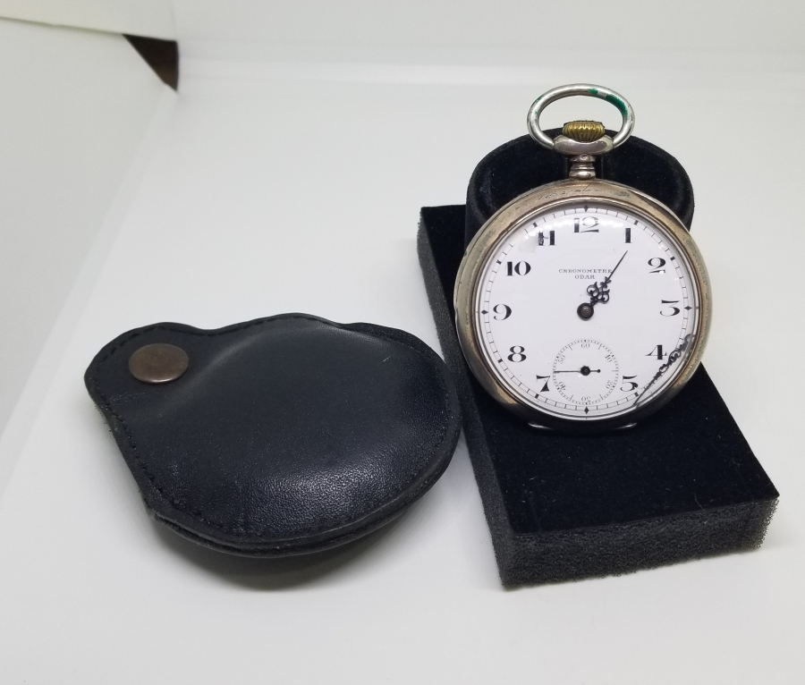 GÜMÜŞ KASA ANTİKA CEP SAATİ