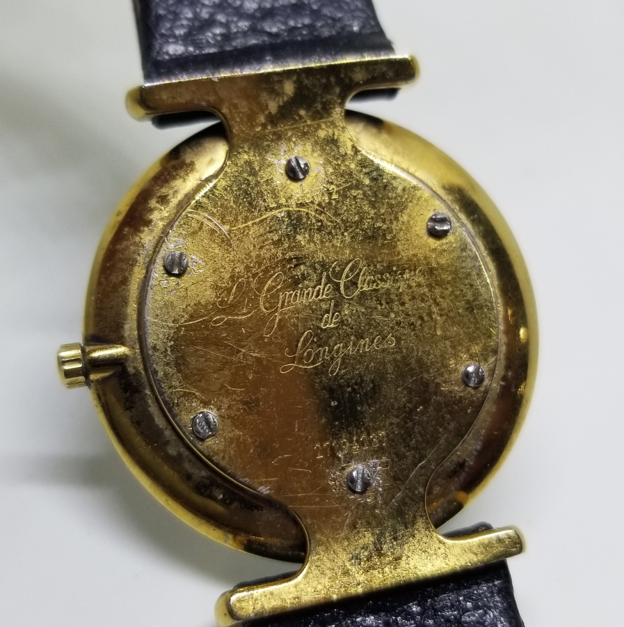 LONGINES MARKA ALTIN KAPLAMA PİLLİ KOL SAATİ