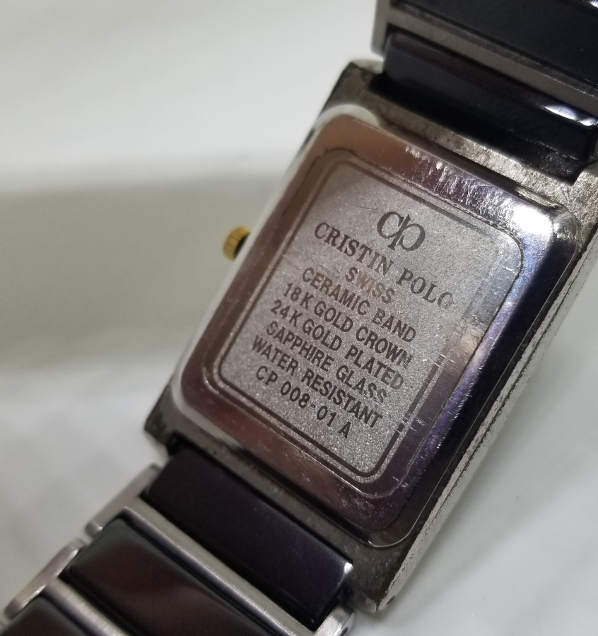 CRISTIN POLO MARKA PİLLİ KOL SAATİ