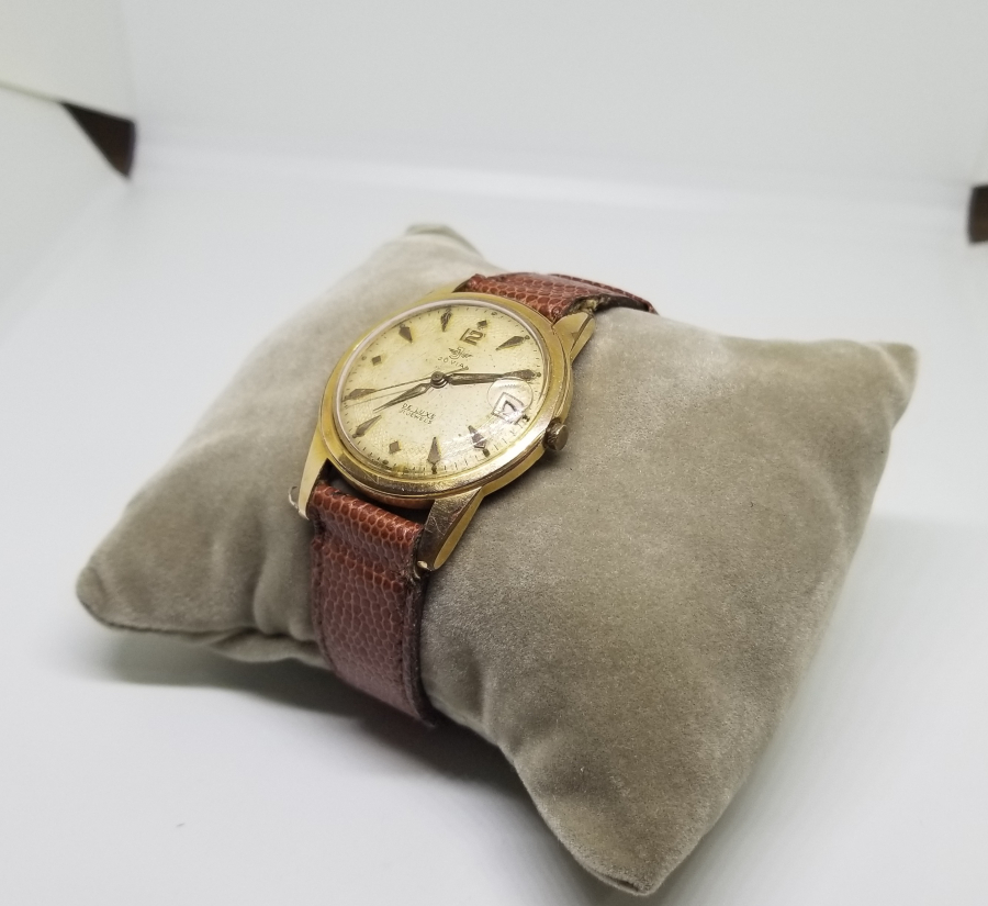 JOVIAL MARKA ALTIN KAPLAMA KURMALI KOL SAATİ