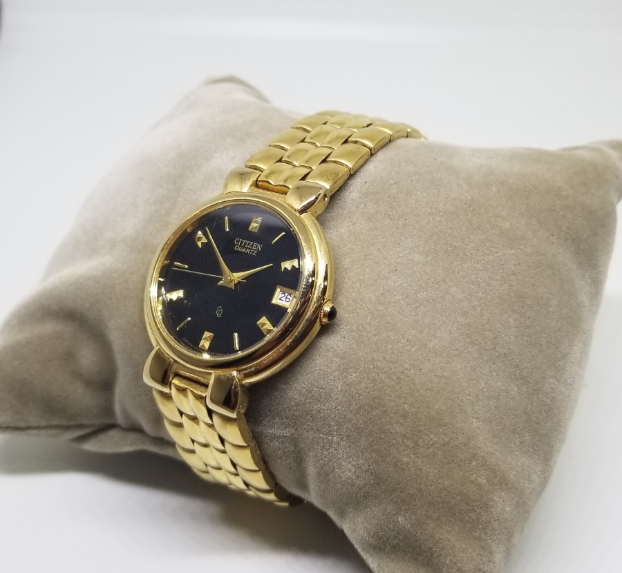 CITIZEN MARKA ALTIN KAPLAMA KOL SAATİ