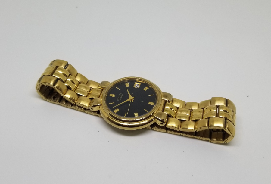 CITIZEN MARKA ALTIN KAPLAMA KOL SAATİ