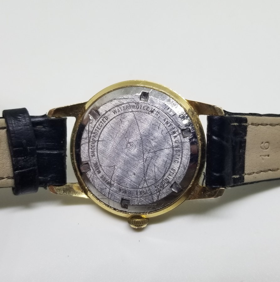 ALTIN KAPLAMA ANTİKA RADO KOL SAATİ