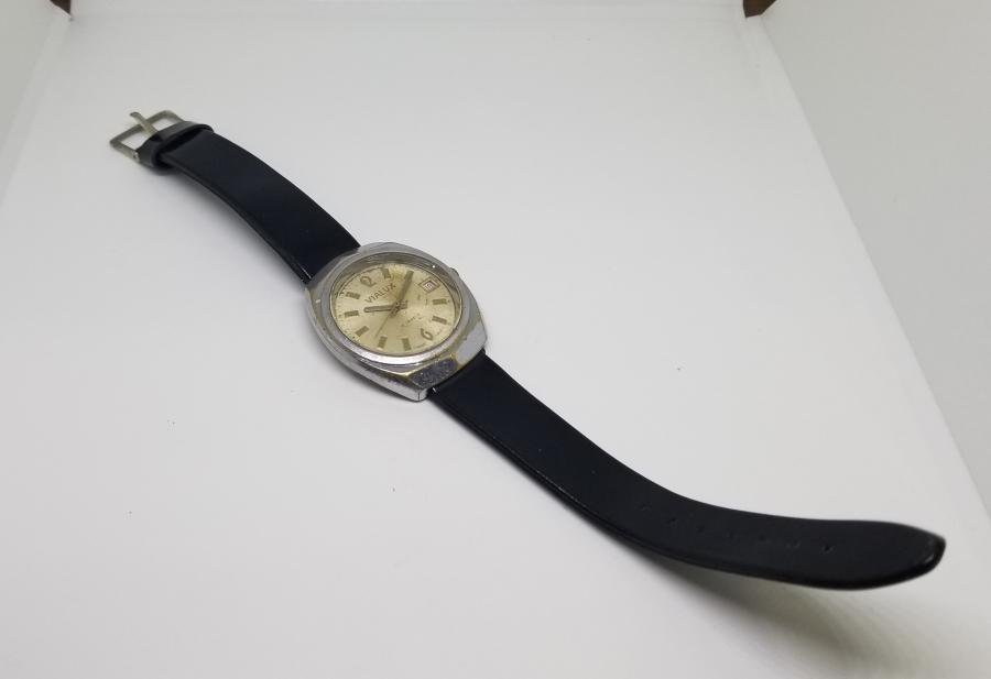 VIALUX MARKA TAKVİMLİ VE OTOMATİK ANTİKA KOL SAATİ