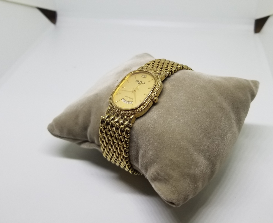 RADOLUX MARKA ALTIN KAPLAMA KOL SAATİ