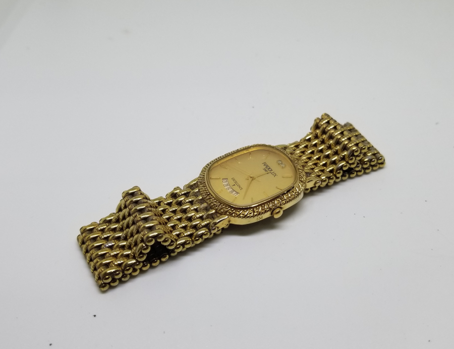 RADOLUX MARKA ALTIN KAPLAMA KOL SAATİ