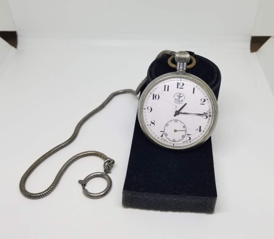 DAVID&G.S.ABDOO MARKA OSMANLI DÖNEMİ KURMALI CEP SAATİ