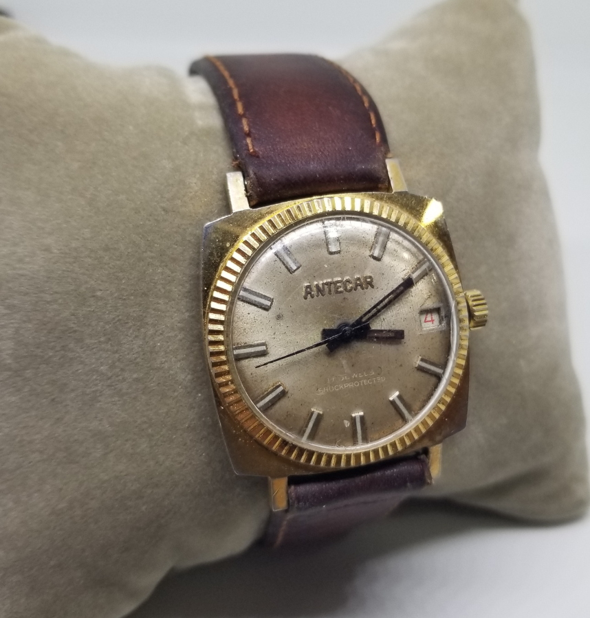 ANTECAR MARKA OTOMATİK ALTIN KAPLAMA KOL SAATİ