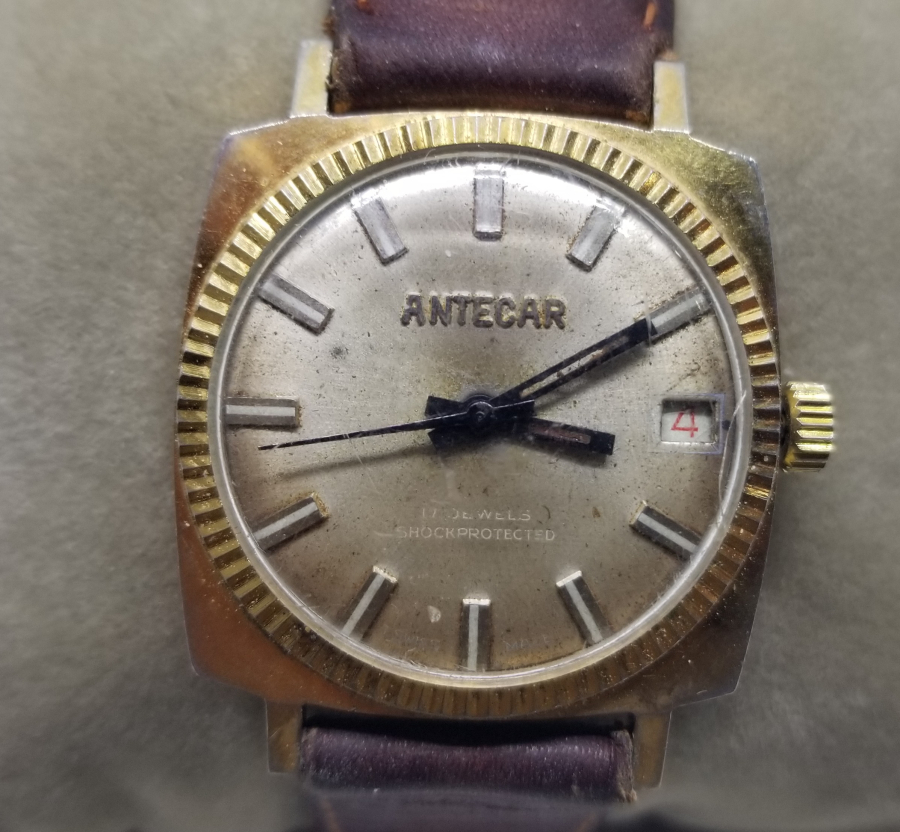 ANTECAR MARKA OTOMATİK ALTIN KAPLAMA KOL SAATİ