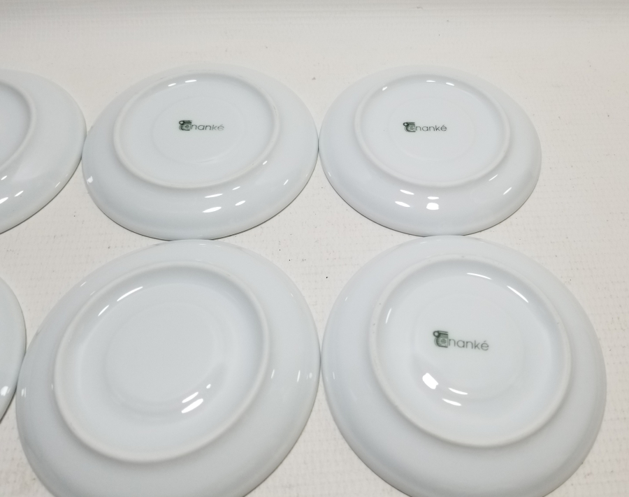 ÜZERLERİ AY YILDIZ FİGÜRLÜ ÇAY TABAĞI ALTI