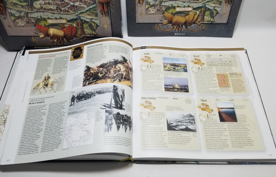 KUTUSUNDA OSMANLI İMPARATORLUĞU'NUN ÜÇ KITADAKİ İZLERİ İSİMLİ KİTAP